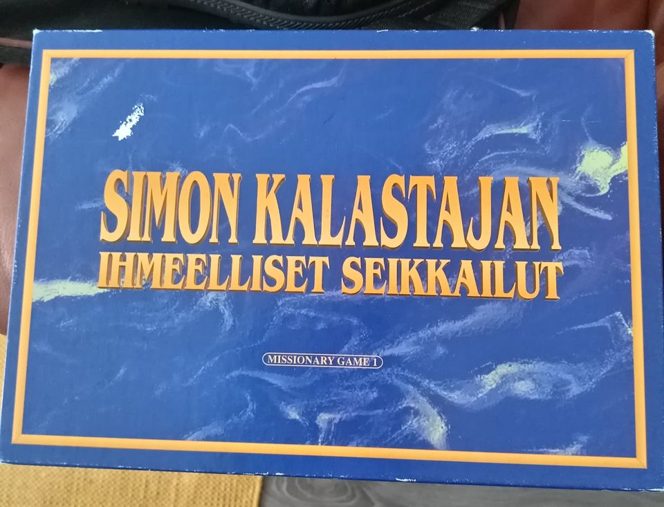 Simon kalastajan ihmeelliset seikkaulut- lautapeli