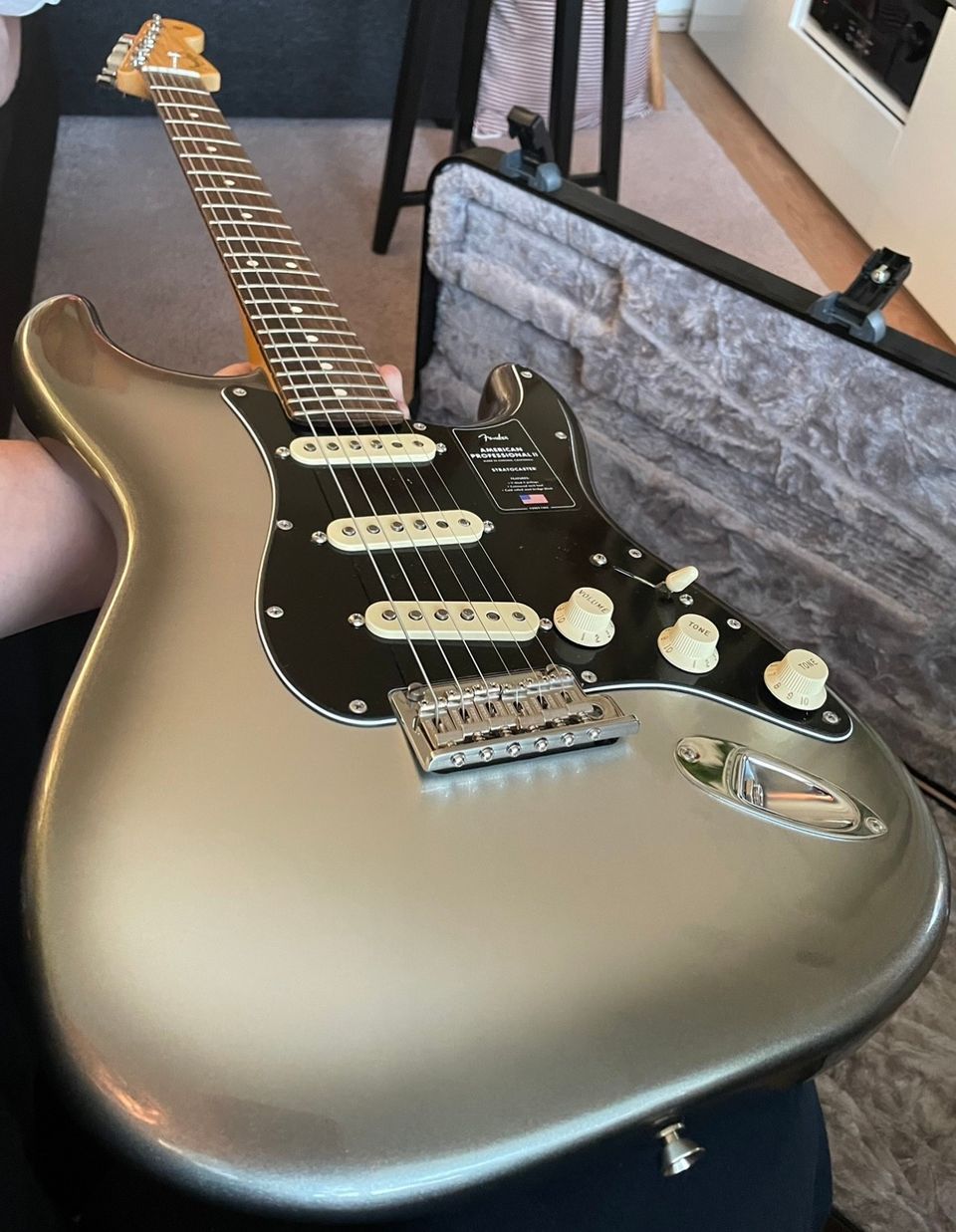 Fender Am Pro II Strat RW Mercury