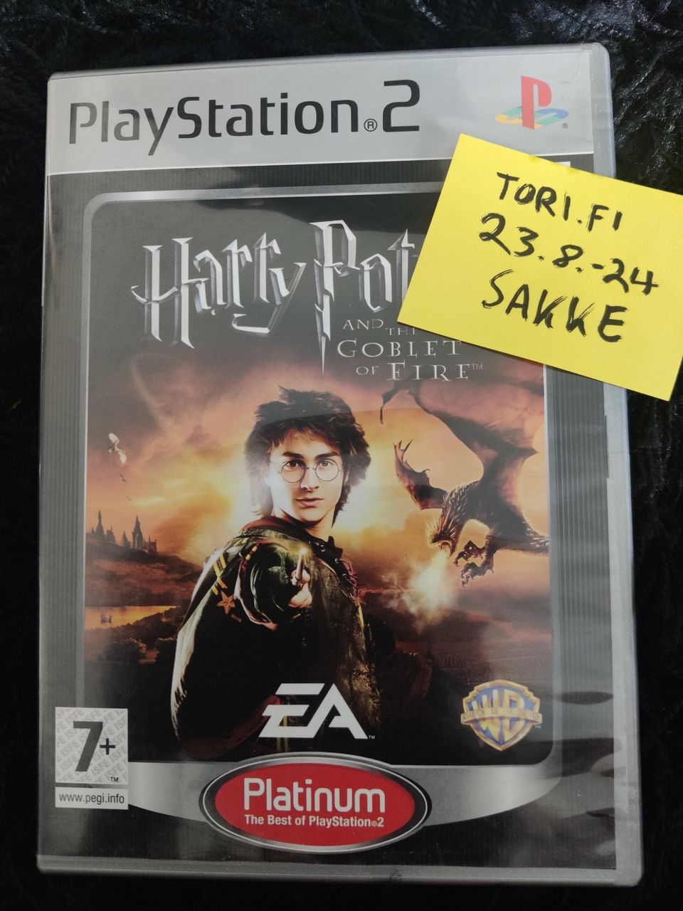 Harry Potter and the Goblet of Fire (liekehtivä pikari) Platinum PS2