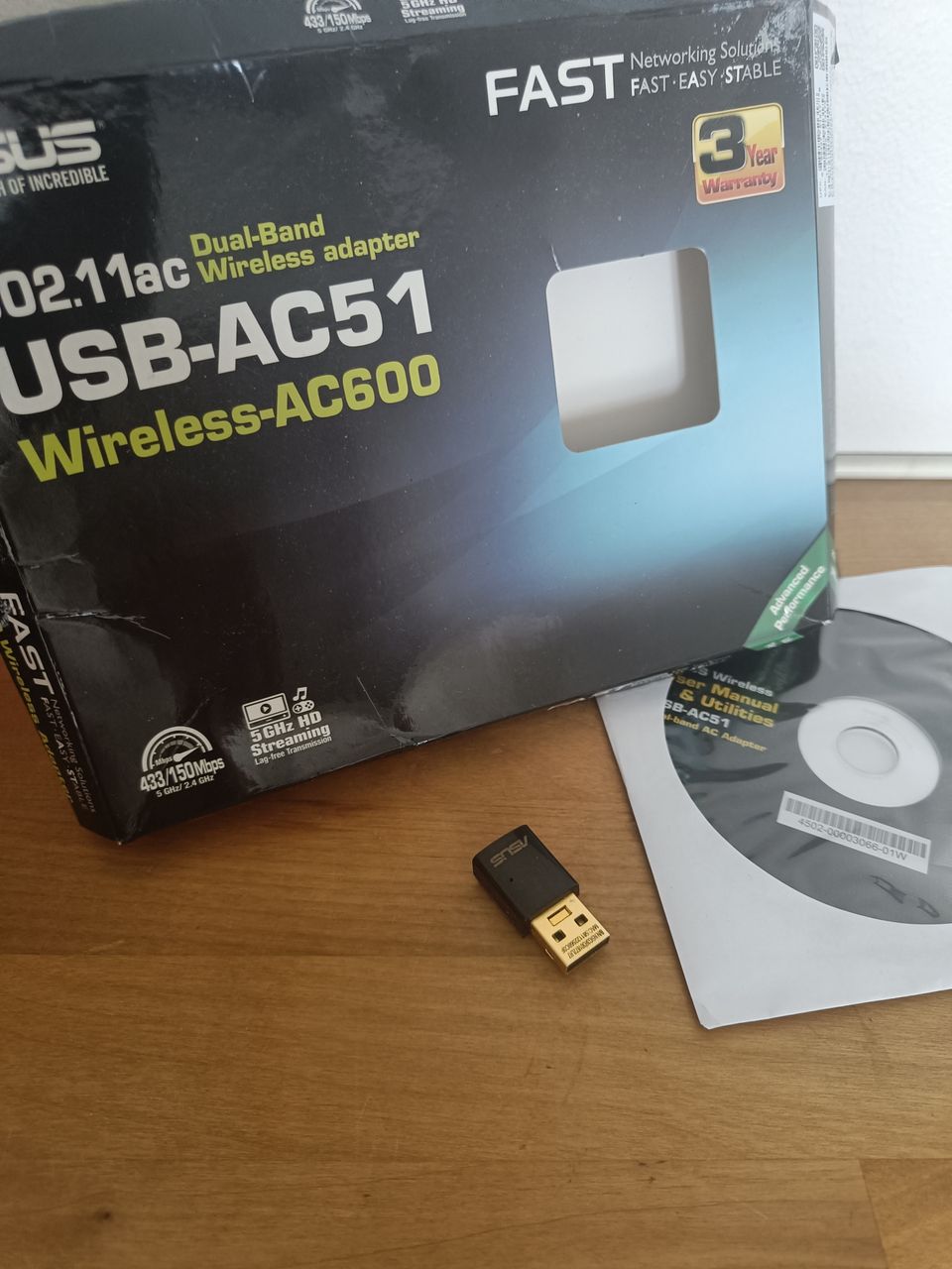 ASUS USB-AC51 Dual-band -WiFi-adapteri