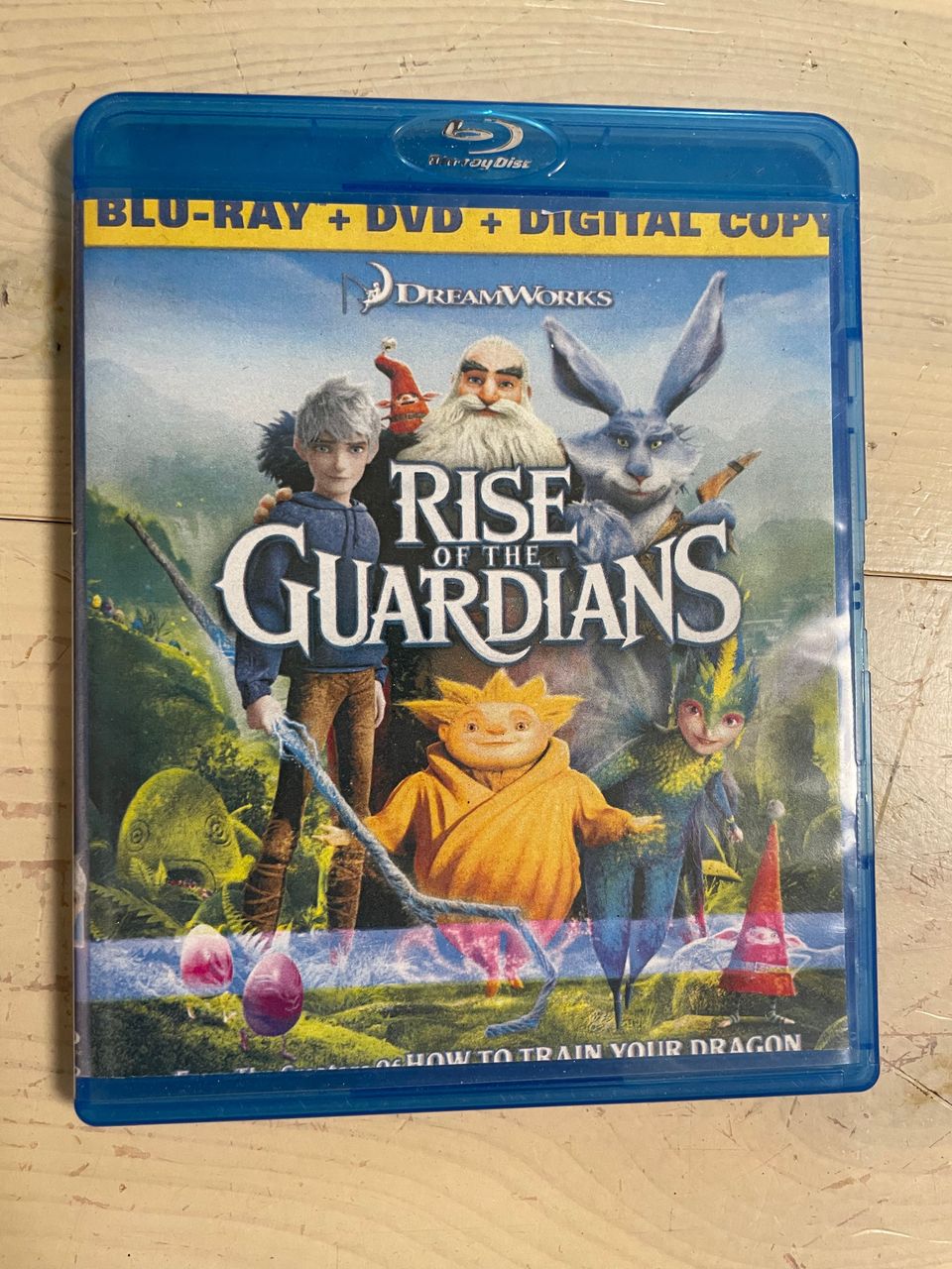 Rise of the Guardians blu-ray