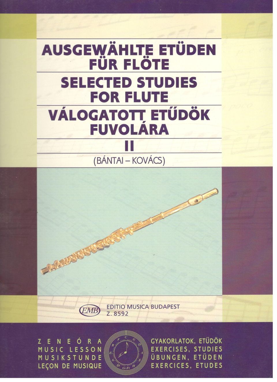 Bántai-Kovács - Selected Studies for Flute II