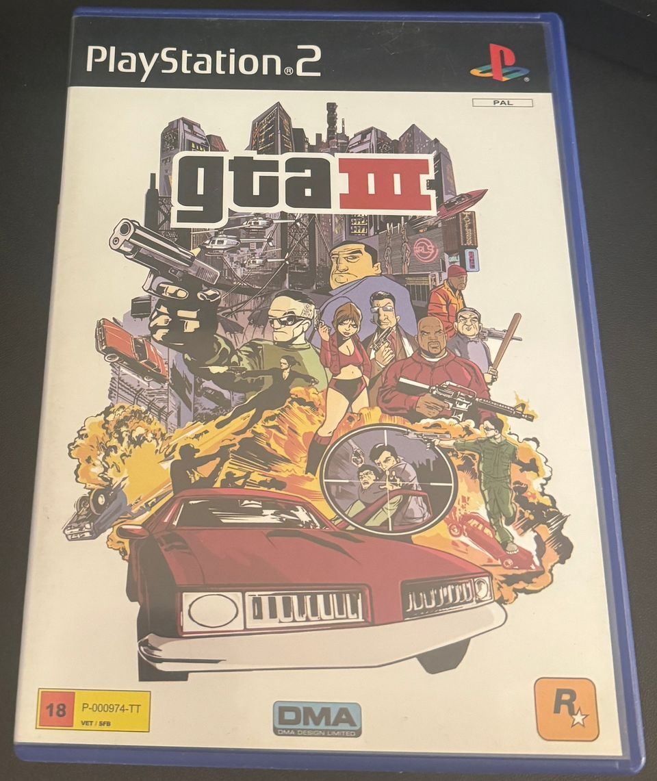 Gran Theft Auto III / GTA III PS2 (CiB)