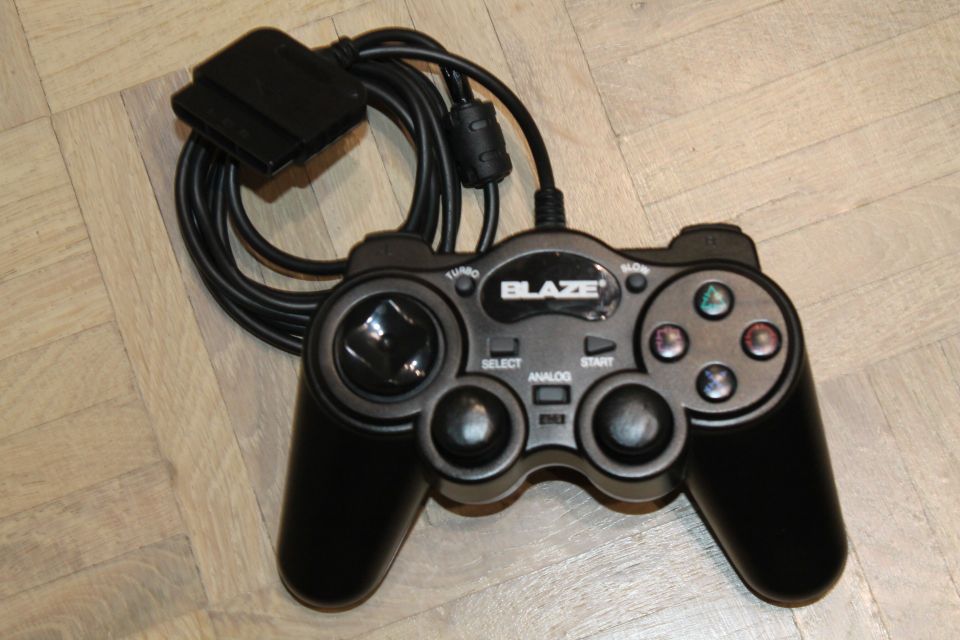 Playstation 2 gamepadi padi peliohjain PS2 gamepad peli ohjain BLAZE