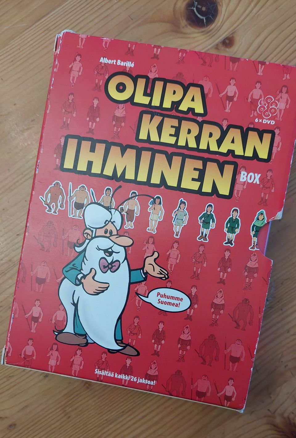 Olipa kerran ihminen, 6 DVD