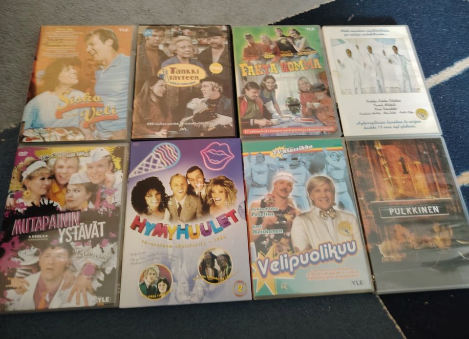 Kotimaista viihdettä dvd x 8