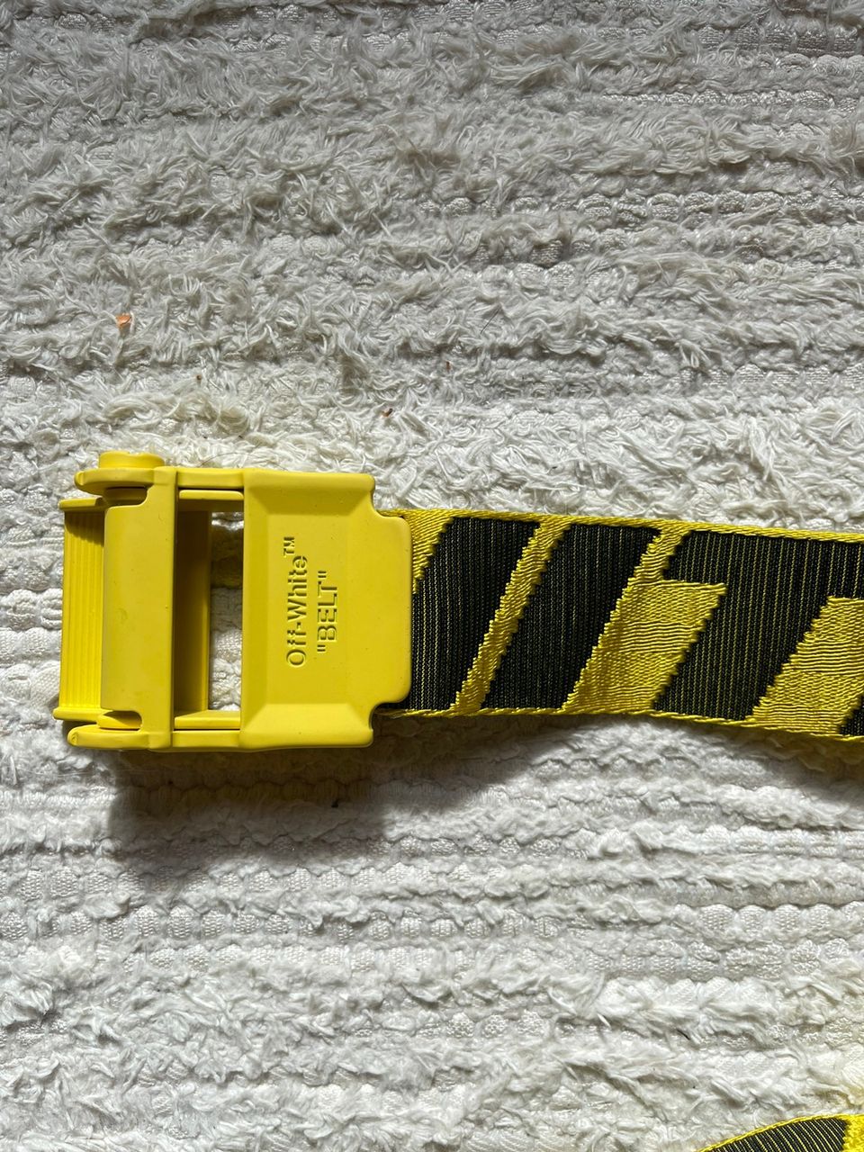 Off White Industrial Belt