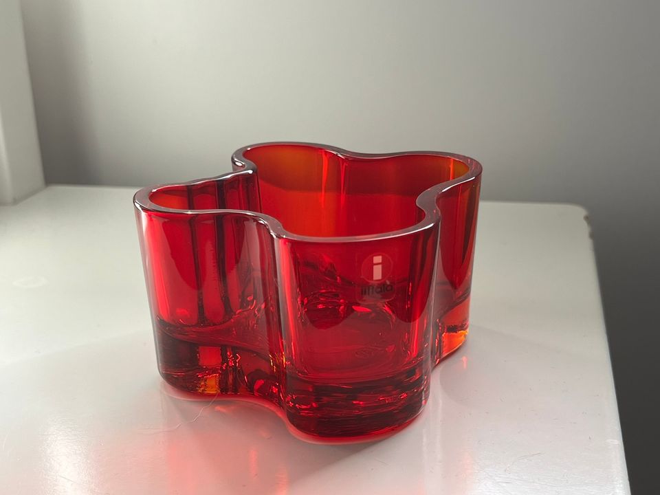 Iittala Aalto 55mm punakeltainen