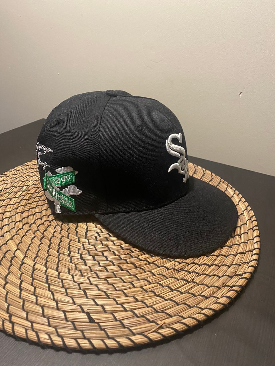 New Era white sox fitted