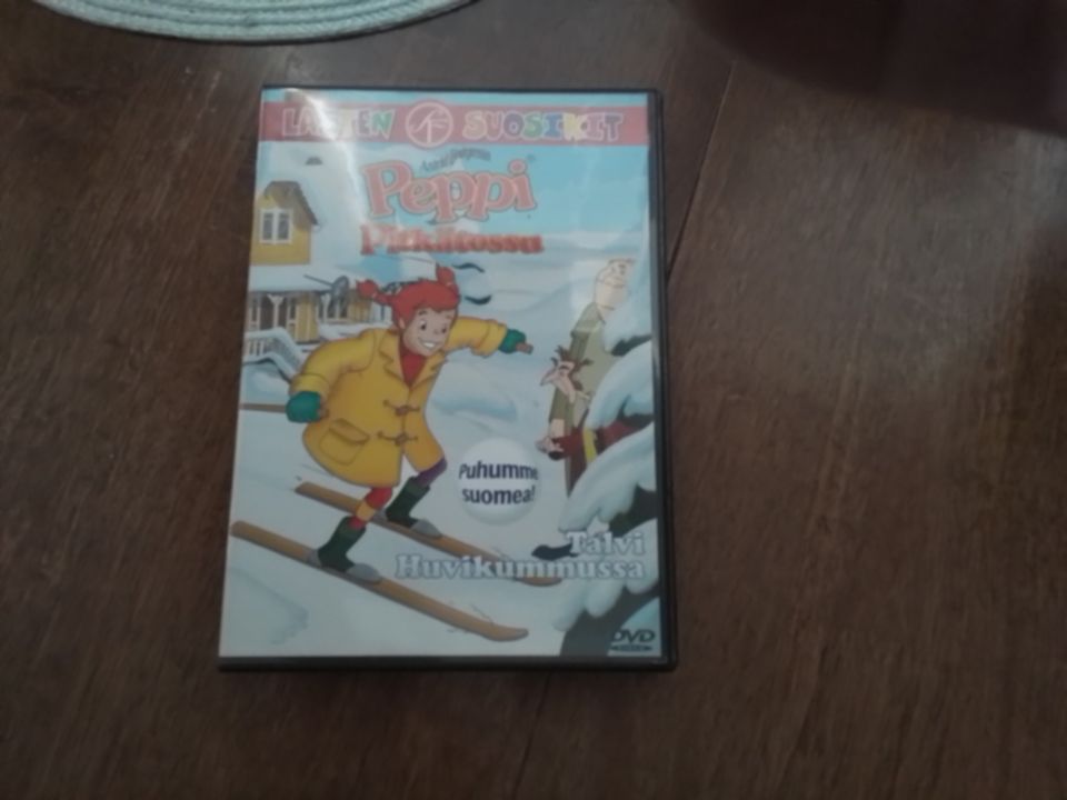 Peppi Pitkätossu Talvi Huvikummussa dvd