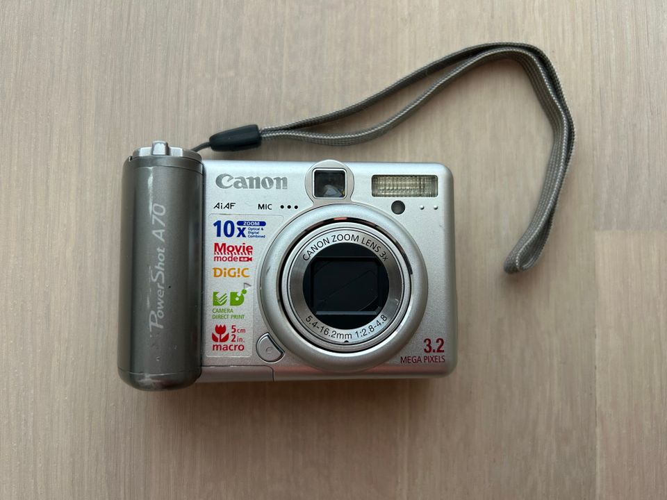 Canon PowerShot A70 digikamera