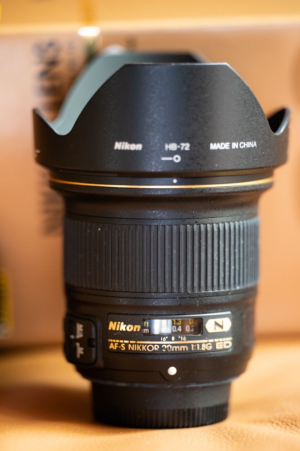 Nikon Nikkor AF-S 20mm f/1.8G -objektiivi