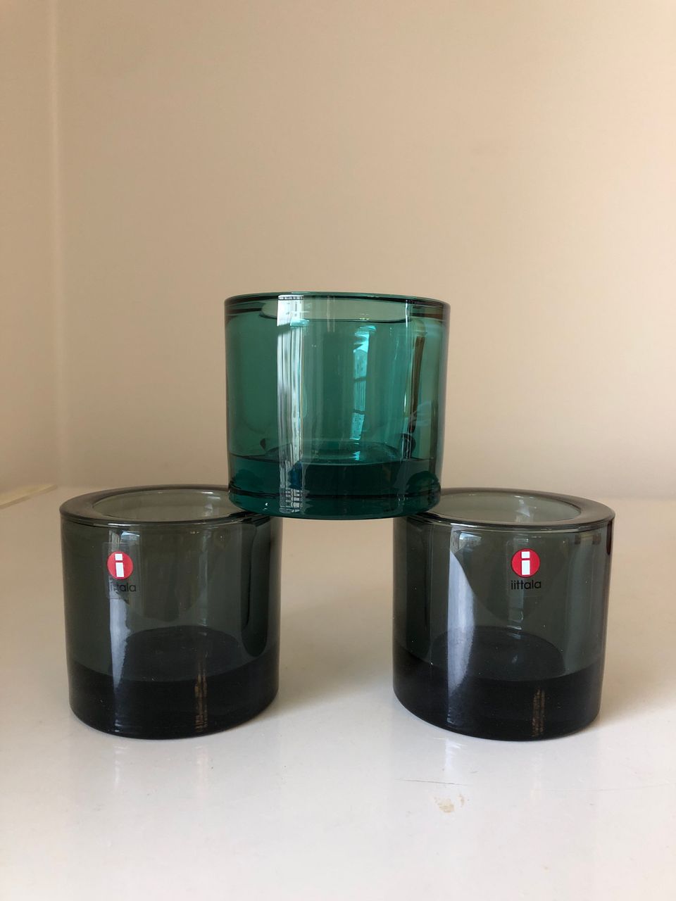 Iittala/marimekko kivi tuikku, 3kpl