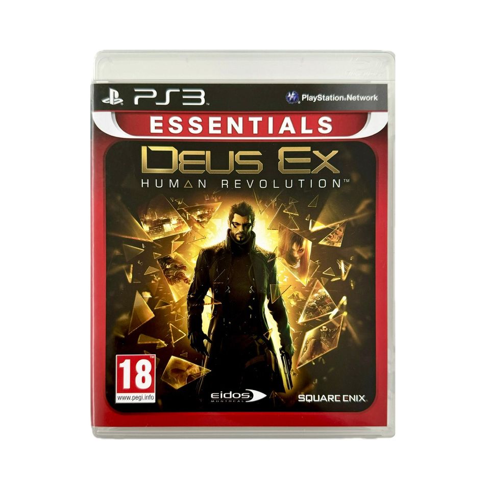 ⭐️🎮 Deus Ex - Human Revolution - PS3 💥+löytyy paljon muita pelejä