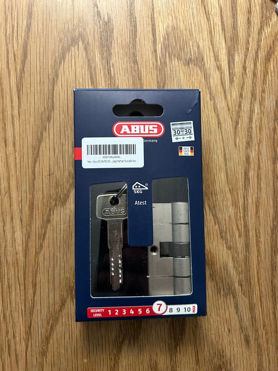 ABUS lukkosylinteri D10PS