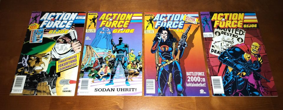 Action Force - G.I.Joe lehdet (1992)