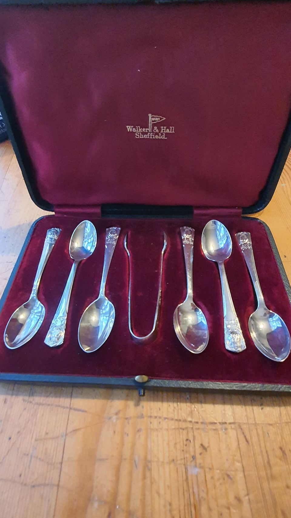 English sterling silver tea spoons