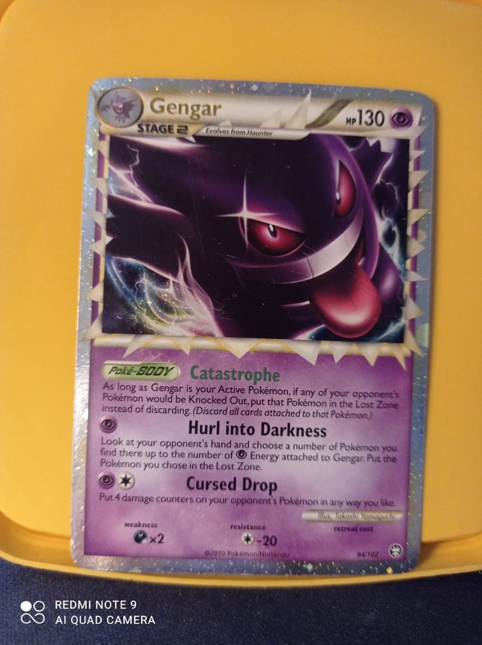 Gengar Pokemonkortti