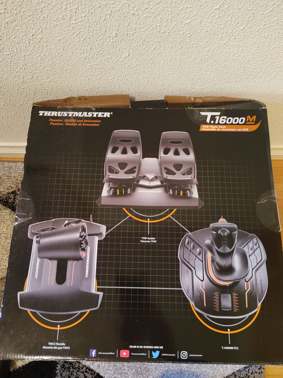 Thrustmaster T.16000M FCS Flight Pack