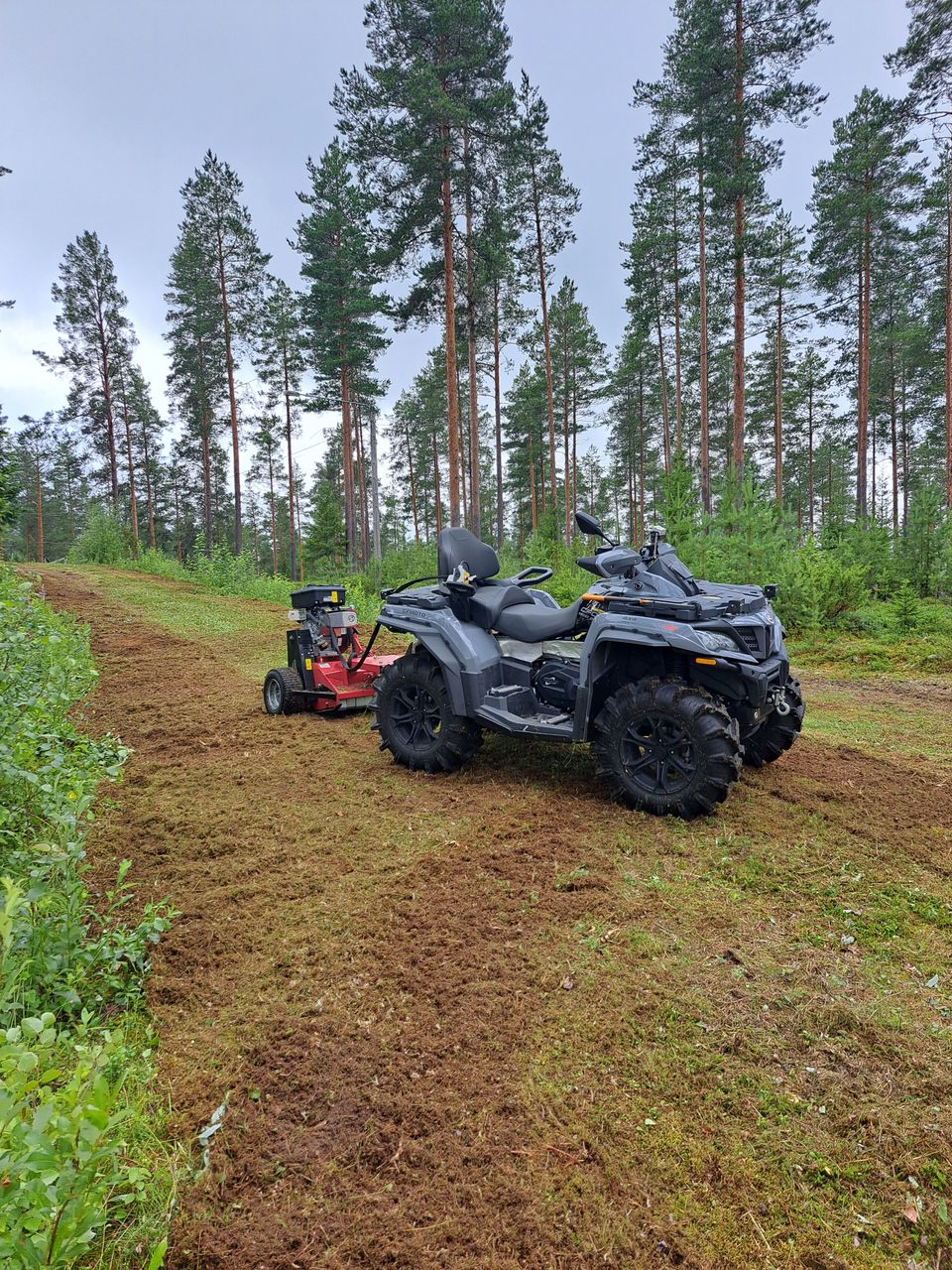 Niittyleikkuri/vuokrataan