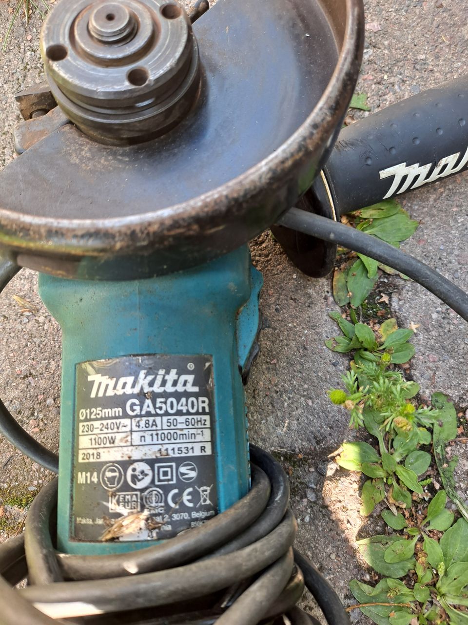 Kulmahiomakone Makita GA5040R