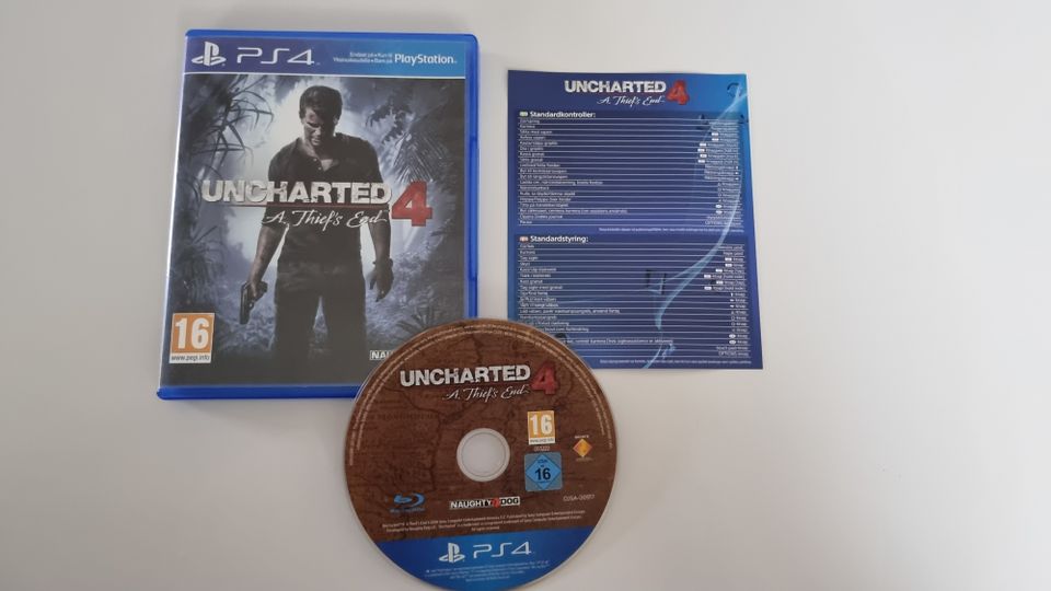 Uncharted A Thief's end 4 PS4