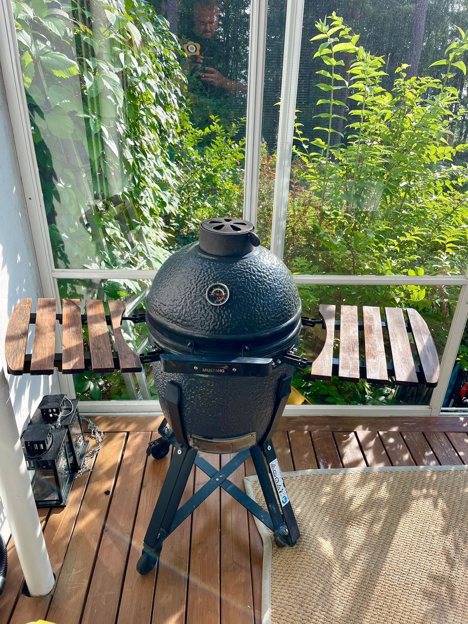 Mustang Kamado M hiiligrilli + varusteet