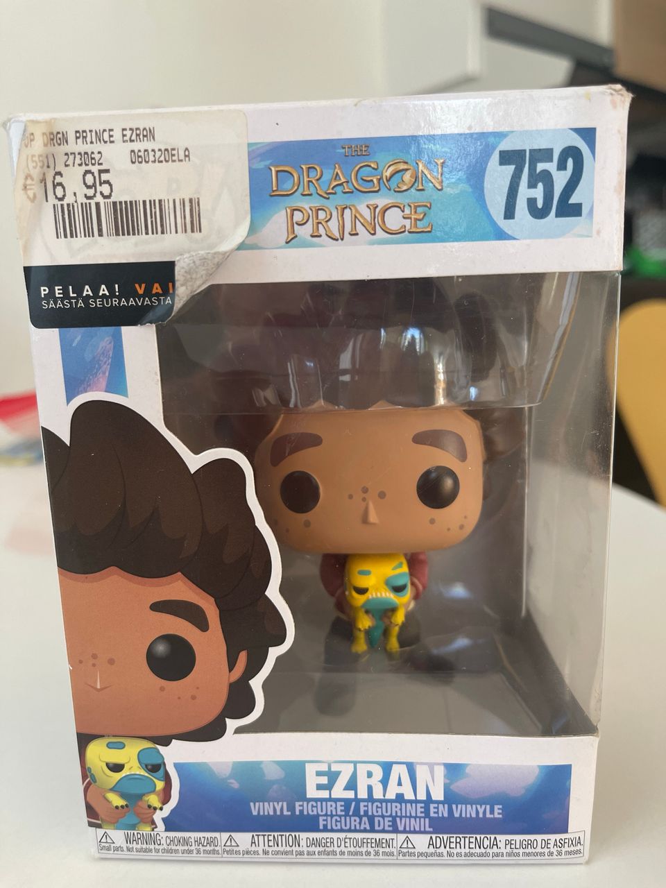 Funko pop ezran the dragon prince #752