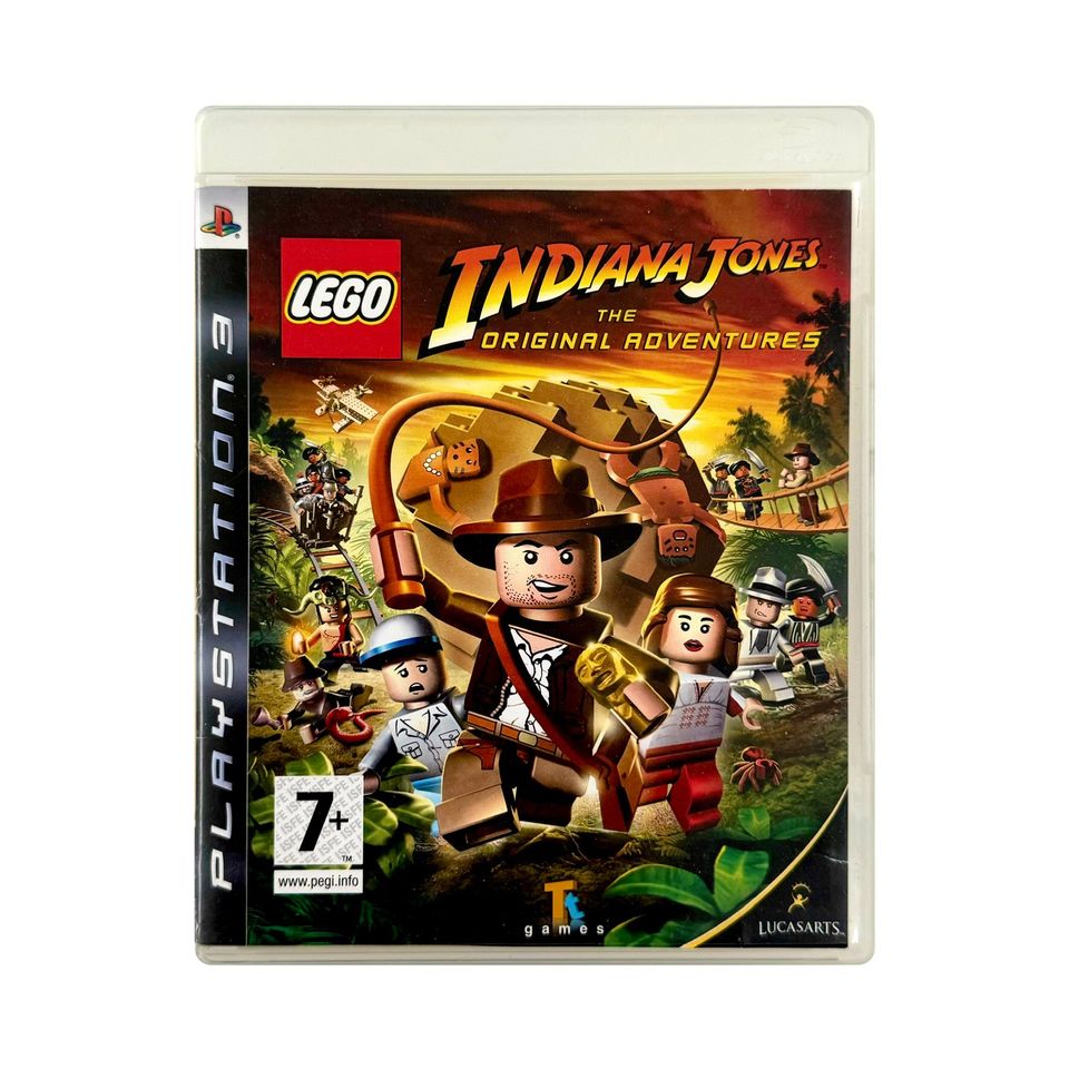 ⭐️🎮 Lego Indiana Jones - PS3 💥+löytyy paljon muita pelejä