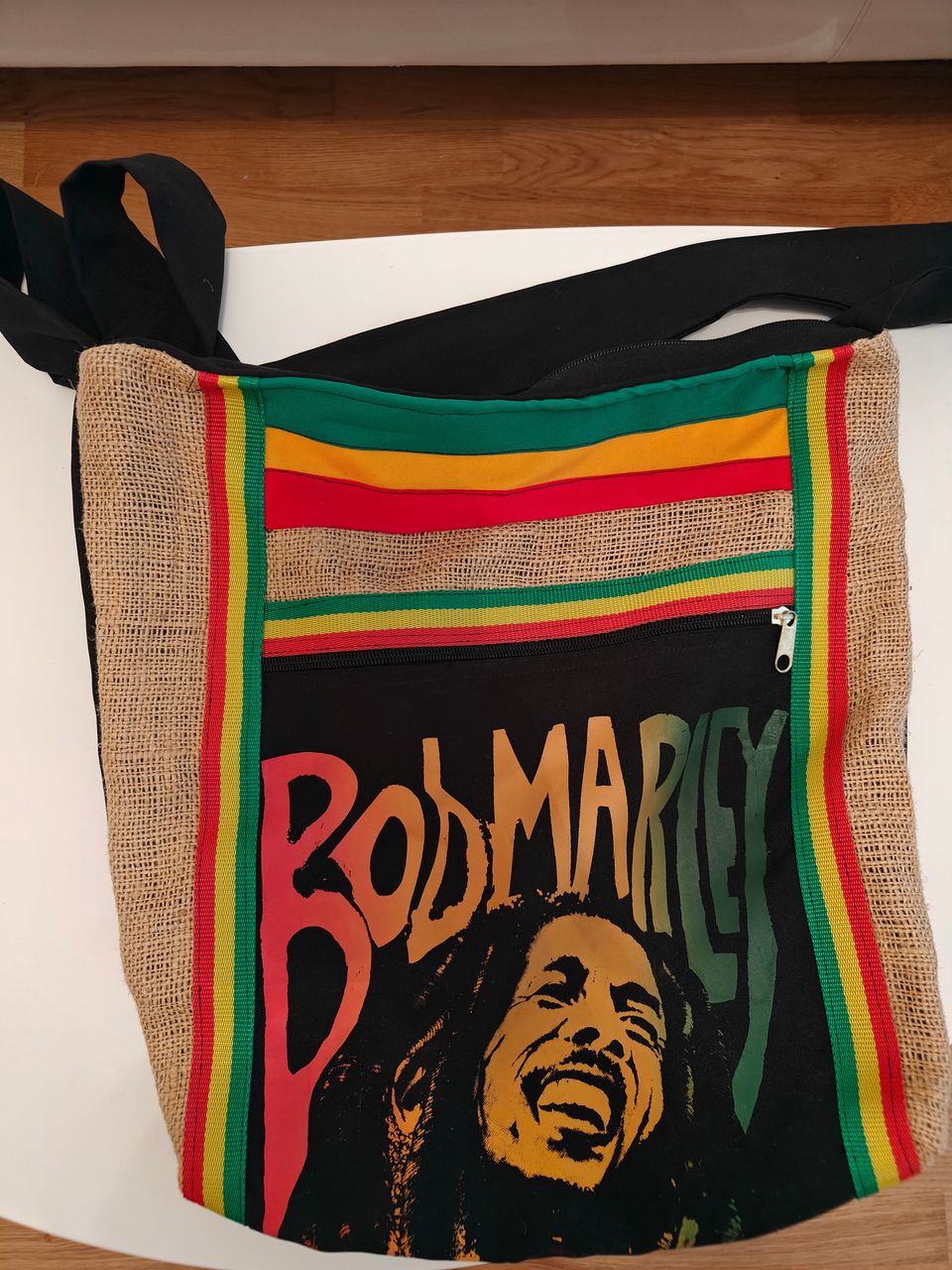 Bob Marley laukku Jamaikalta