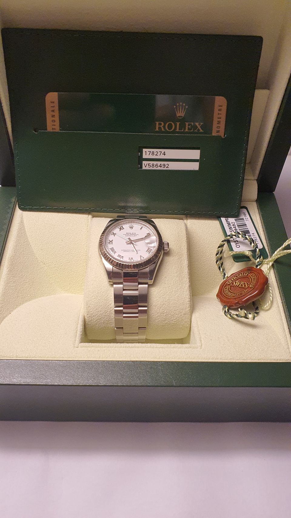 Rolex datejust 31mm naisten