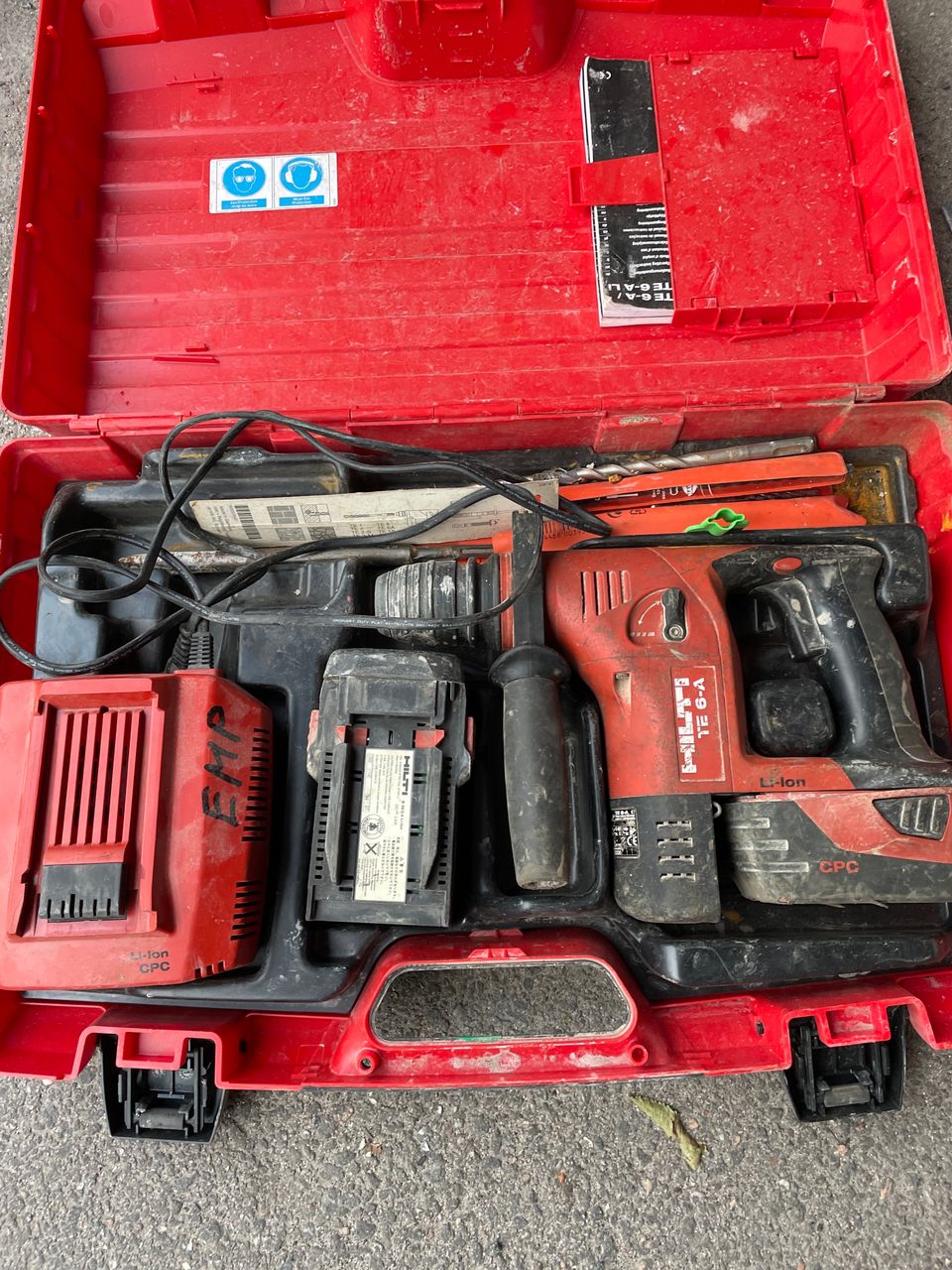 Akkuporavasara Hilti TE 6-A