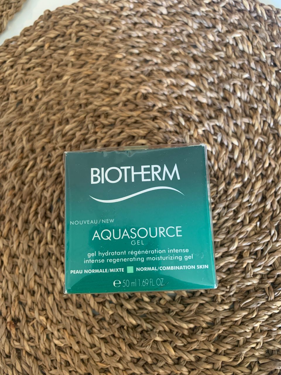 Biotherm aquasource gel kosteusvoide 50ml - avaamaton