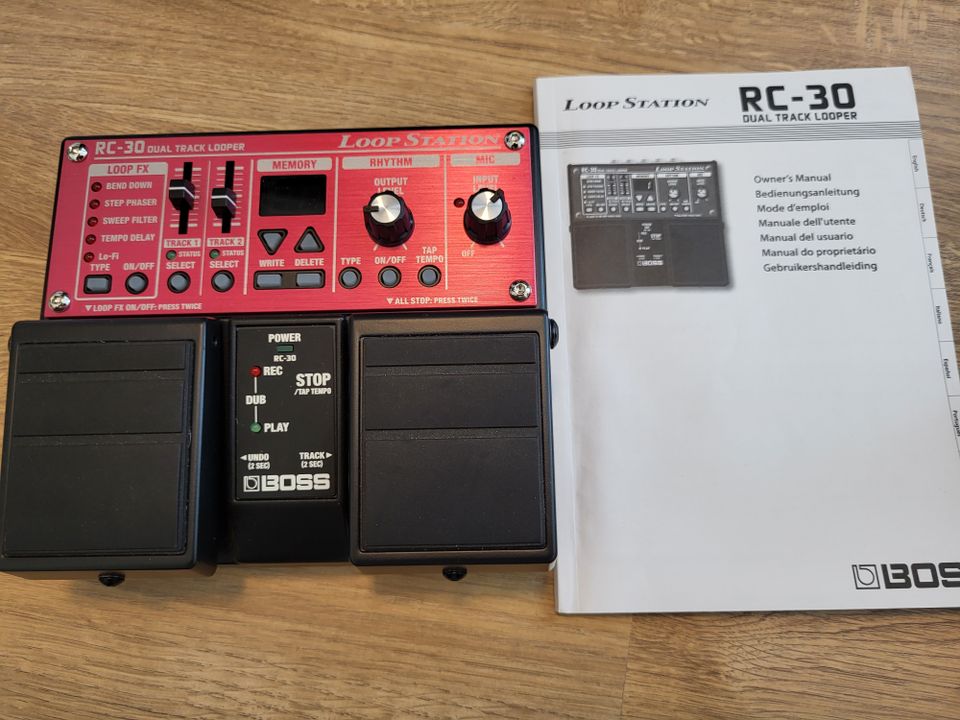 Boss RC-30 Loop Station Dual Track Looper