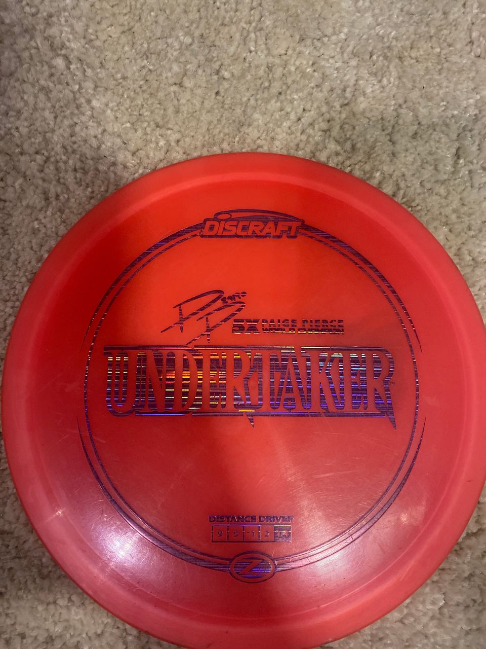 Undertaker (discraft) frisbeegolf kiekko