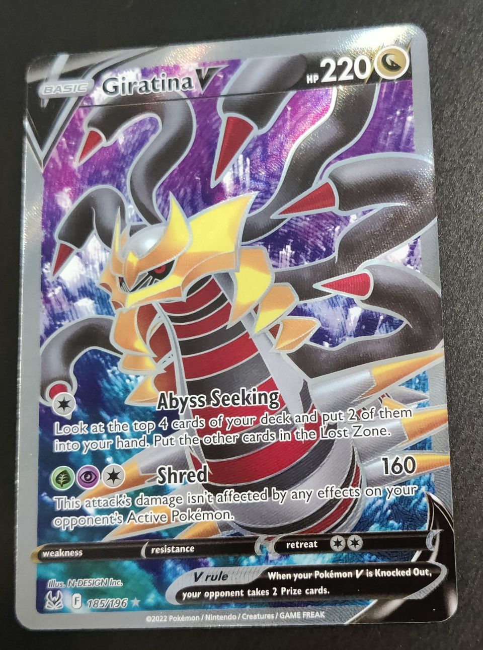 Giratina V #185