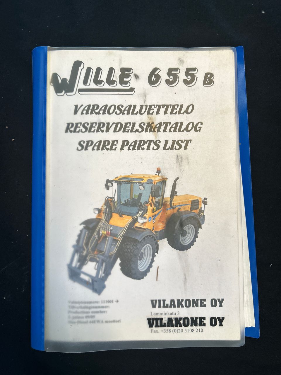 Wille 655b varaosaluettelo