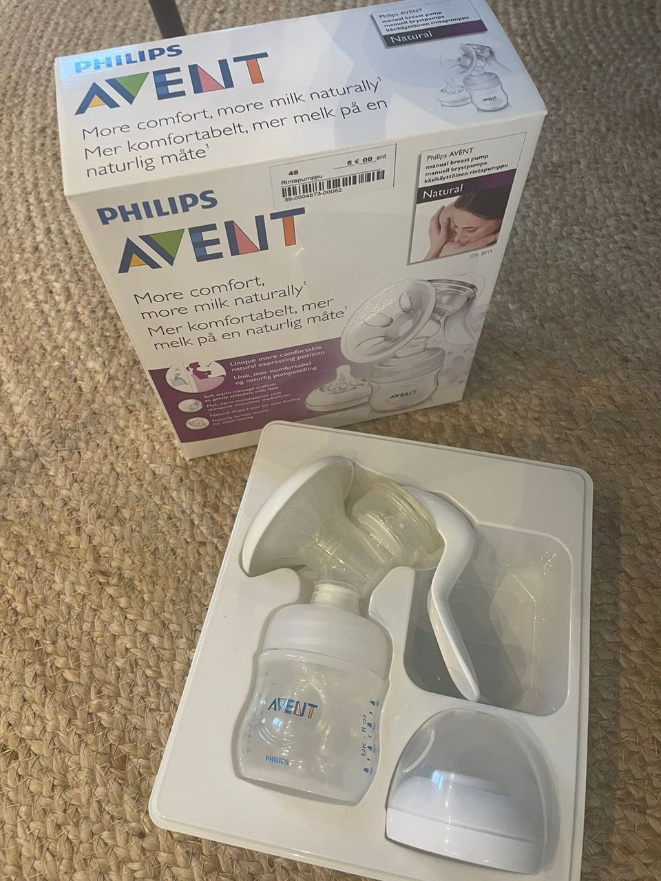 Philips Avent manuaalinen rintapumppu