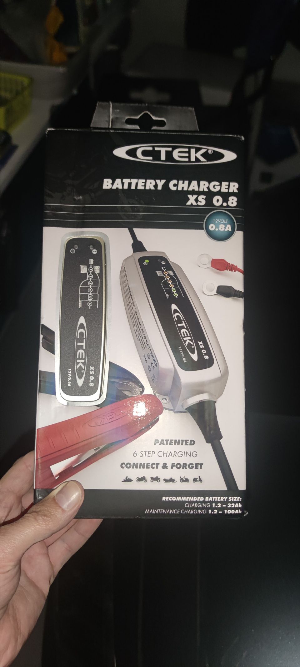 Ctek battery charger xs 0.8