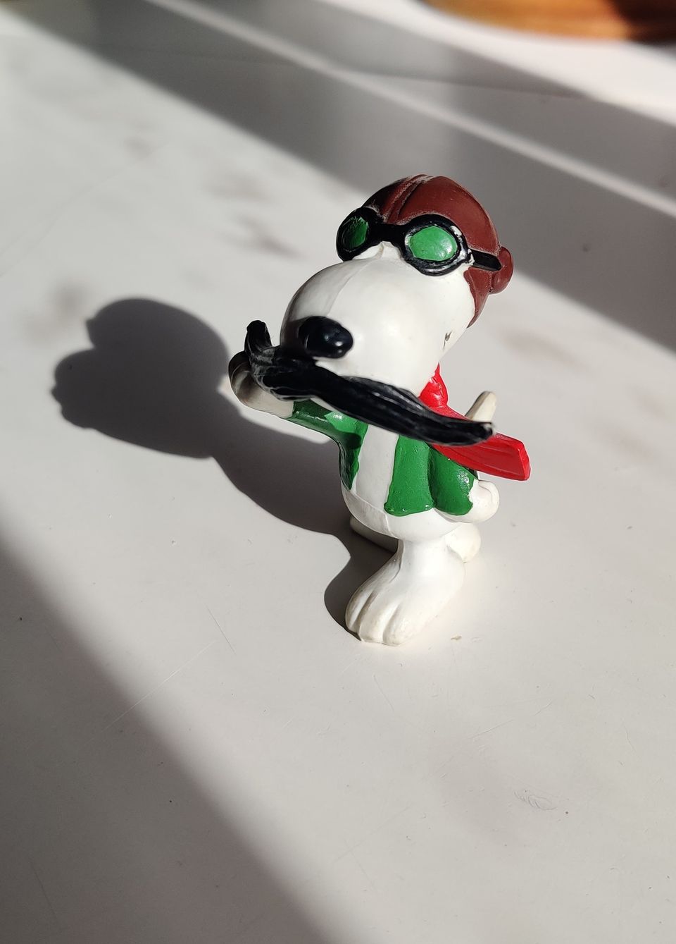 Snoopy hahmo- Pilot Flying Snoopy vintage