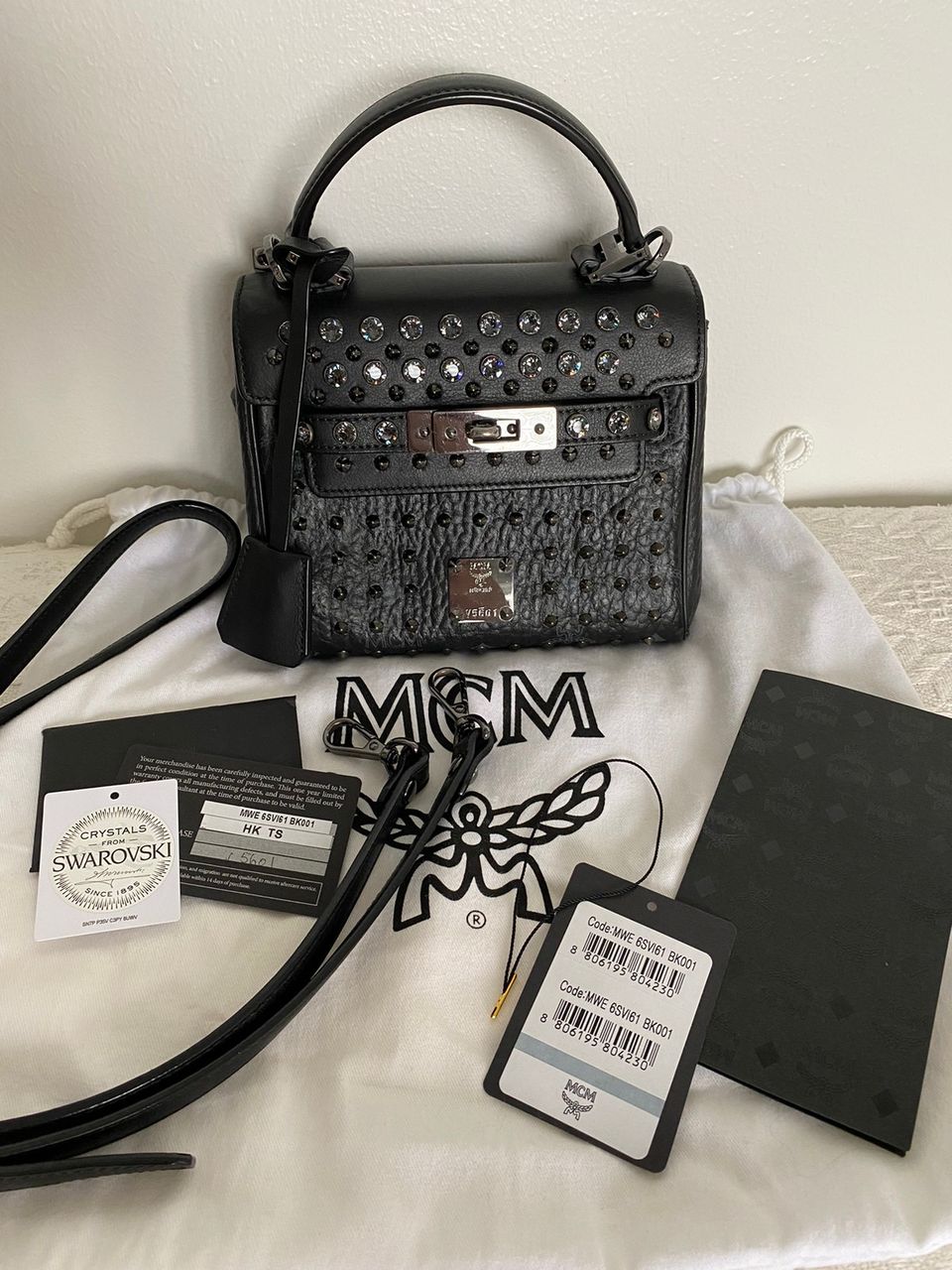 MCM Swarovski laukku