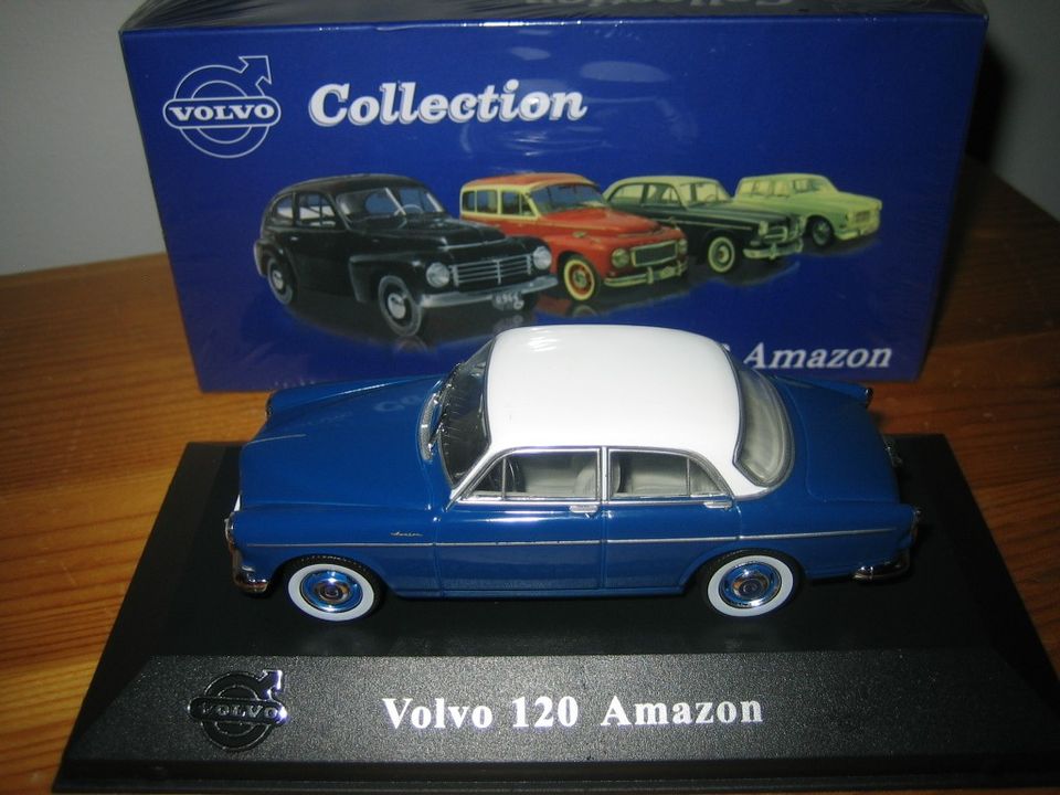 1956 Volvo Amazon 120 pienoismalli 1:43 auto paketissa keräilyauto metallia