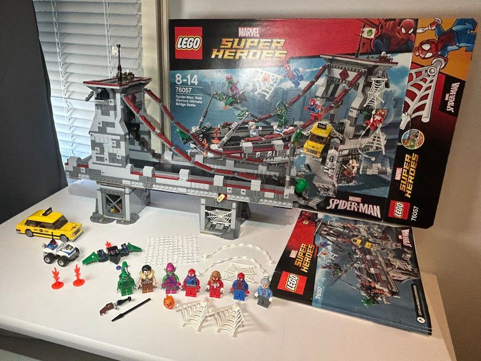 Lego Super Heroes 76057 Spider-Man: Seittisoturien hurja siltataistelu