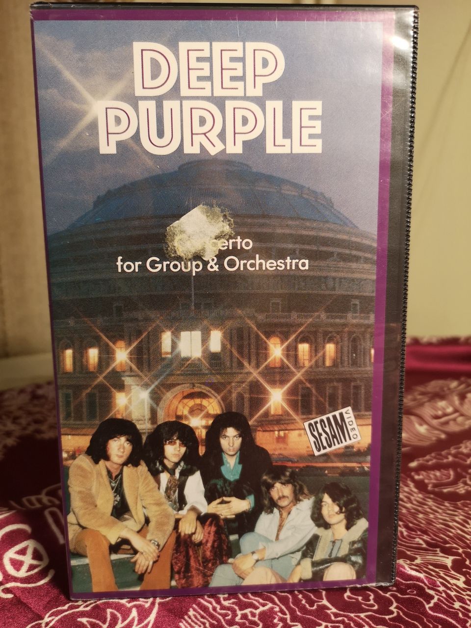 harvinainen Deep Purple VHS musiikkivideo