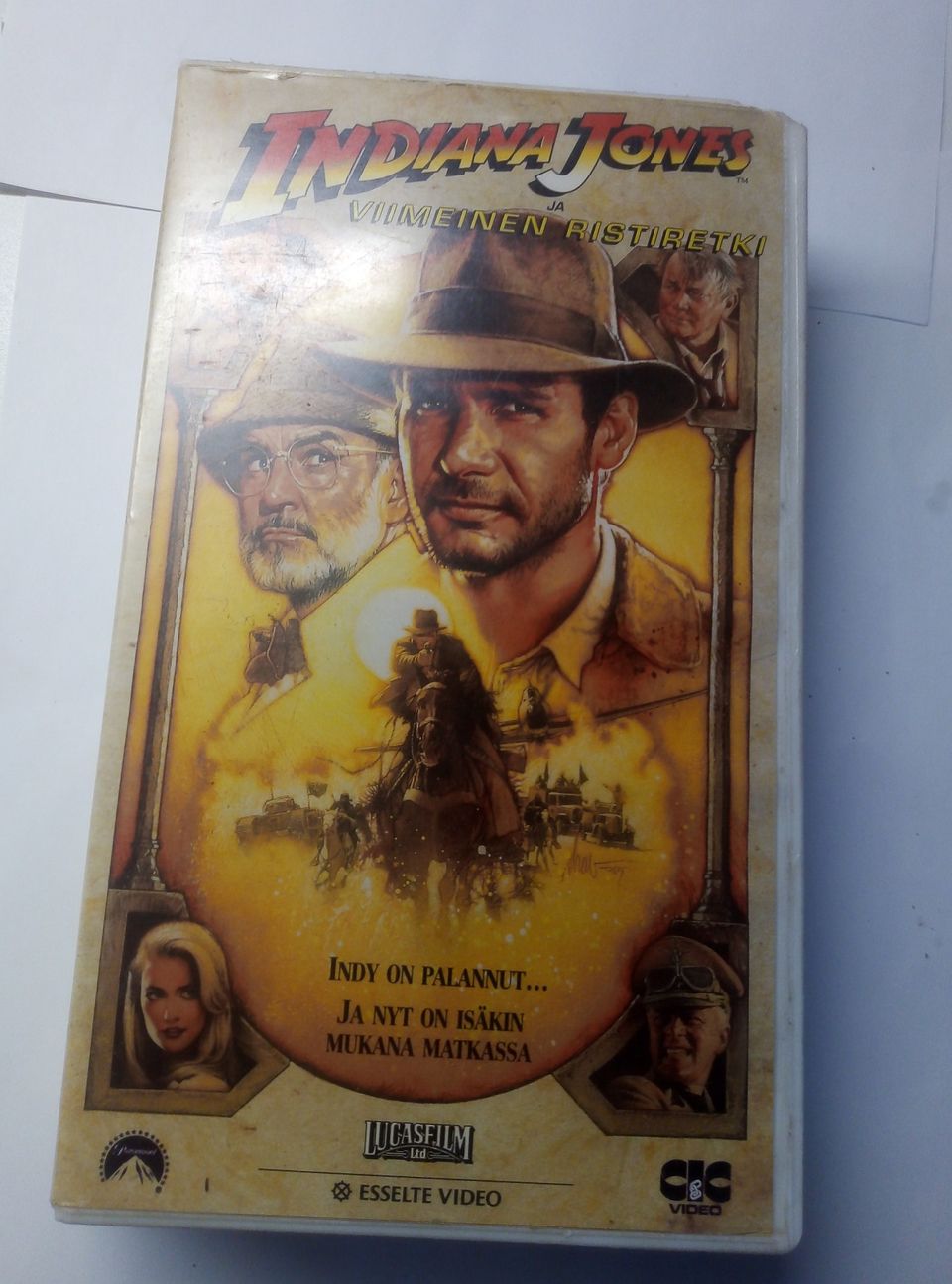 Indiana Jones VHS 1989