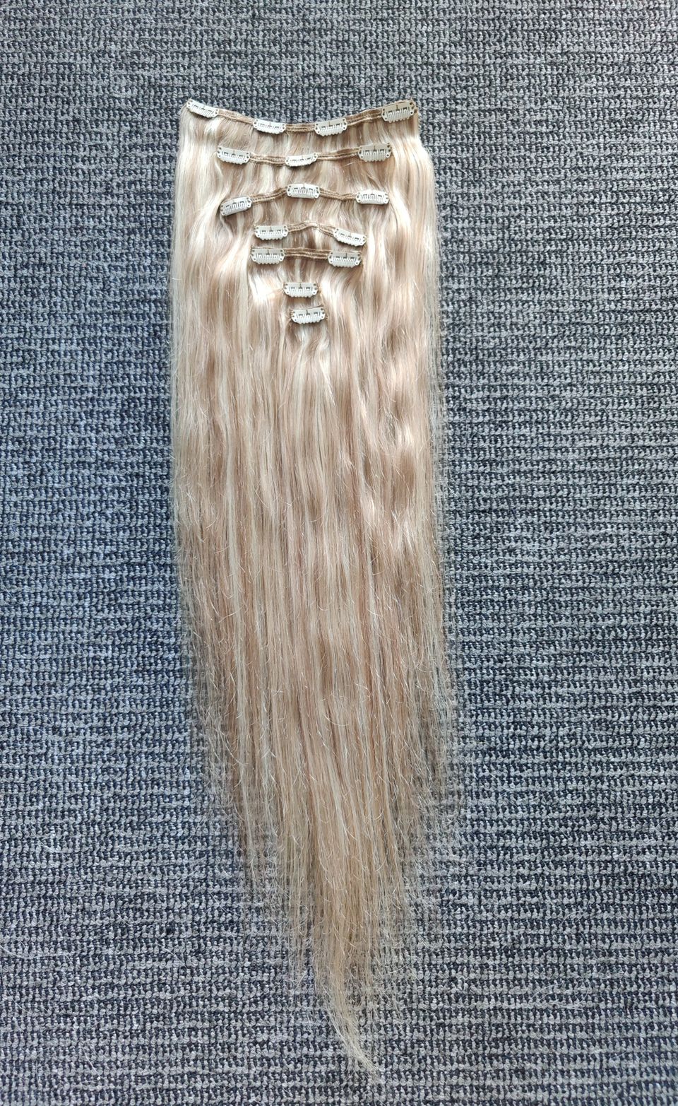 Clip-on Hiustenpidennykset 60cm Rapunzel of Sweden