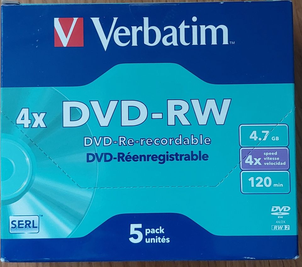 DVD-RW -levyjä