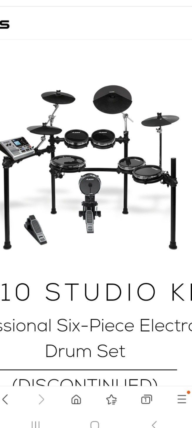 Alesis DM 10 studio kit sähkörummut