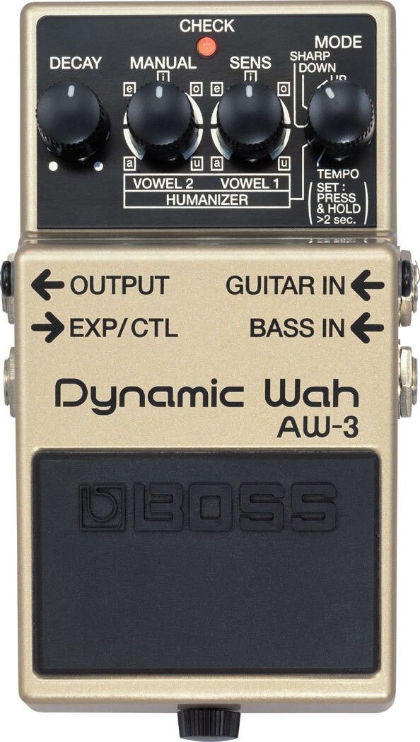 UUSI Boss AW-3 Dynamic Wah kitaraefekti