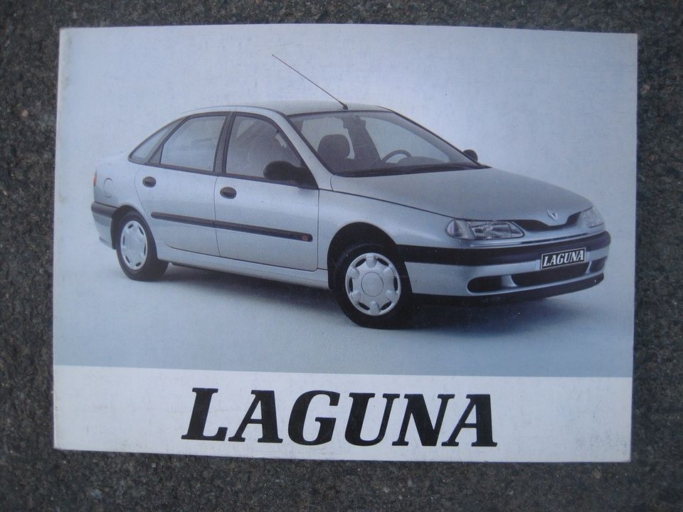 Renault Laguna mk1 prefacelift käyttö-ohjekirja Suomen-kielinen